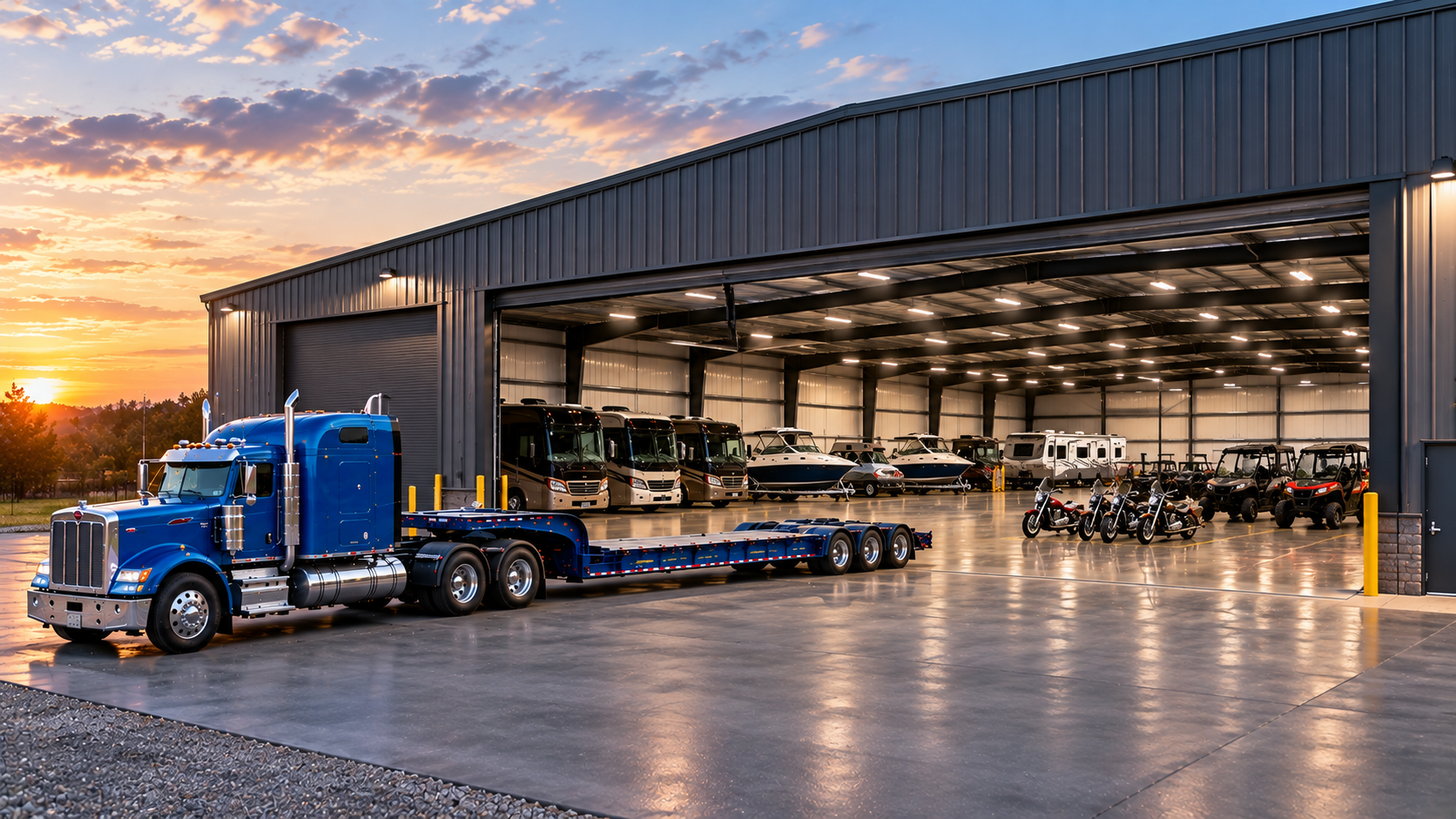 Vehicle storage facility