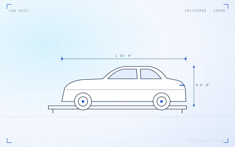 Delivered: classic coupe